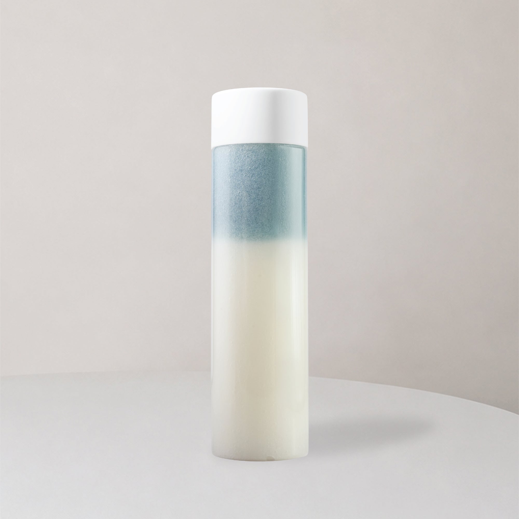 Large bottle with two layer juice