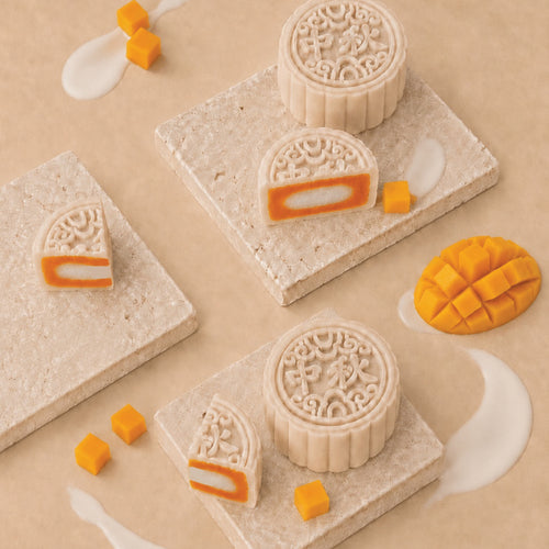 (4 piece set) mango mochi snowskin