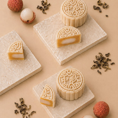 (4 piece set) lychee mochi snowskin