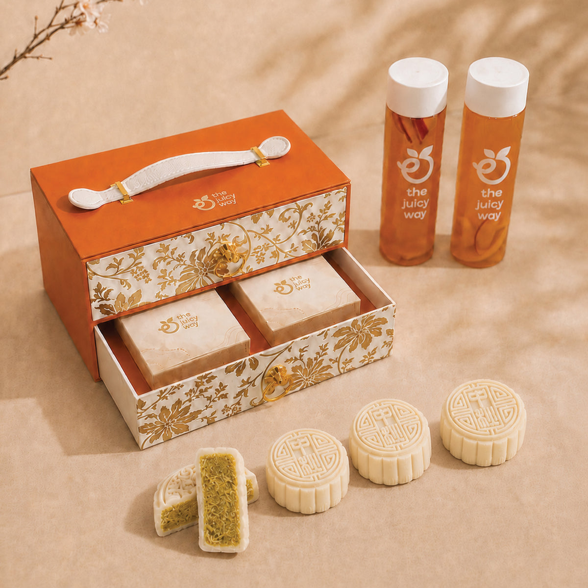 (8 piece set) pistachio kunafa snowskin
