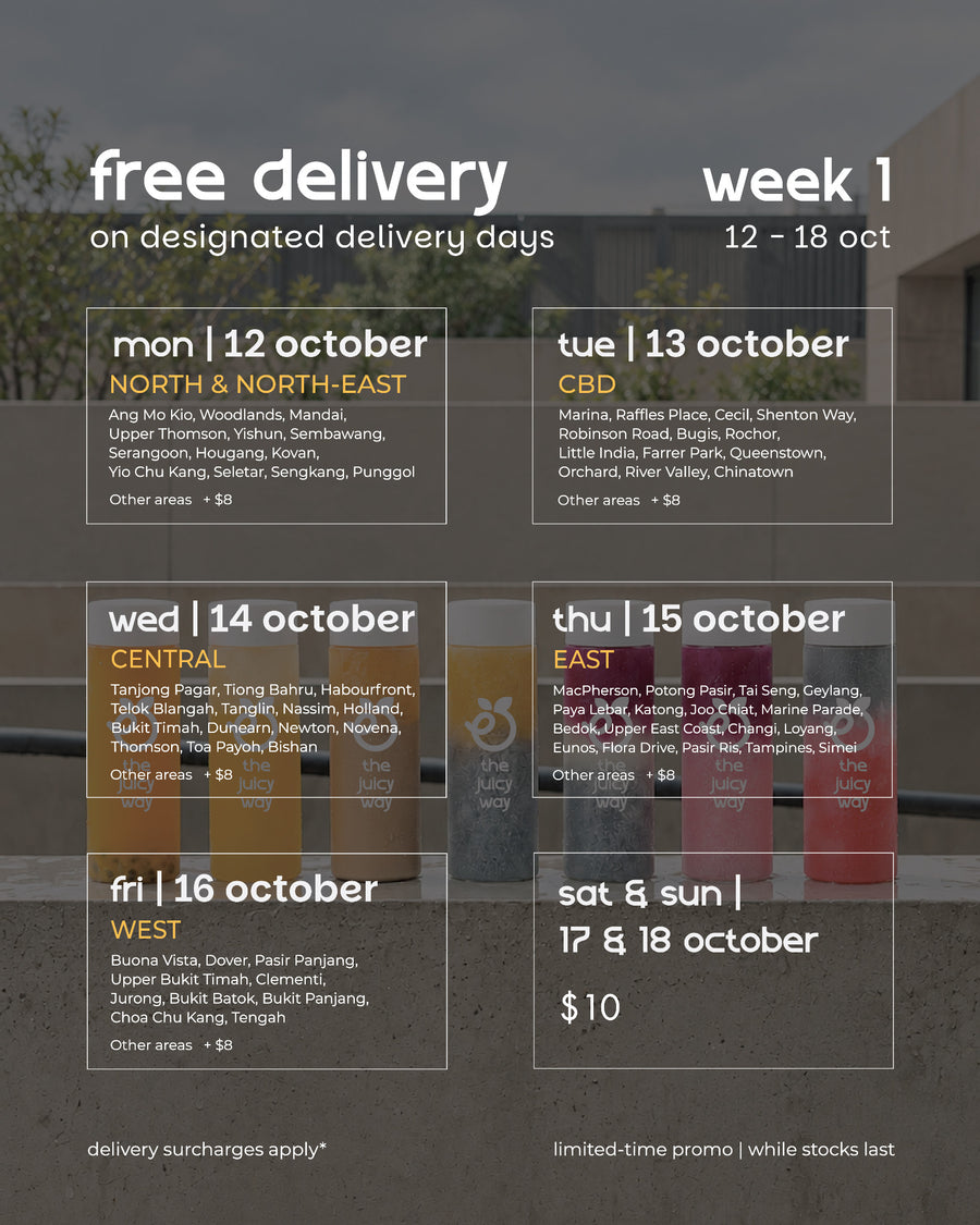 Free delivery, 12–18 October